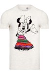 Blusa Feminina Minnie Peruana - Bege - Agua De Coco